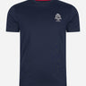 Hackett London T-shirts  Heritage logo tee - navy blazer 