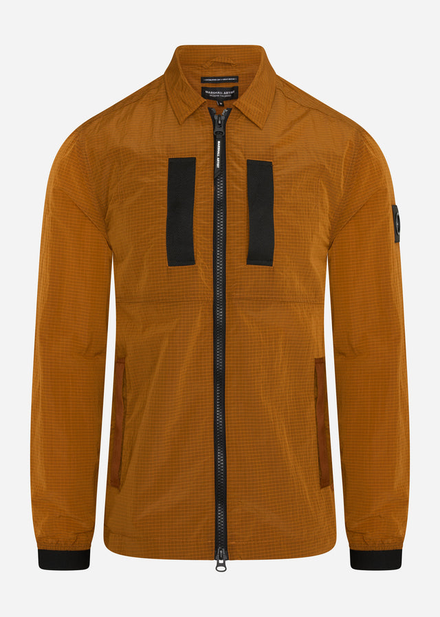 Marshall Artist Overshirts  Liquid ripstop - rust 