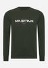 MA.Strum Longsleeve Tees  LS logo print tee - oil slick 