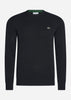 Lacoste Truien  Cotton sweater - black 