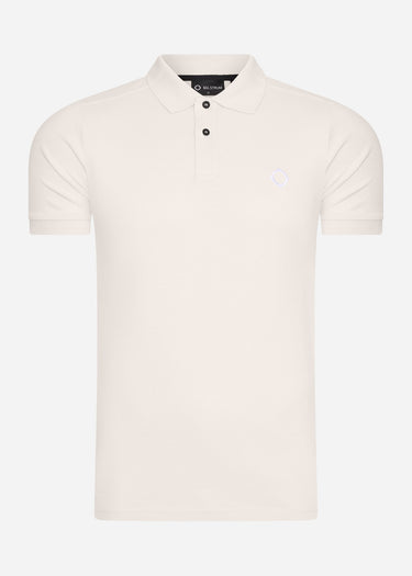 MA.Strum Polo's  SS pique polo - aluminium 