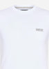 Barbour International T-shirts  Small logo tee - white 