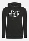 Peaceful Hooligan Hoodies  Outline hoodie - black 