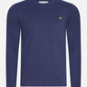 Lyle & Scott Longsleeve Tees  Plain ls t-shirt - navy 