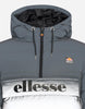 Ellesse Jassen  Pilazzo oh jacket - black silver reflective 