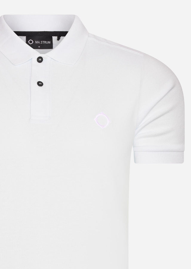 MA.Strum Poloshirts  SS pique polo - illusion blue 