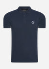 MA.Strum Polo's  SS pique polo - ink navy 