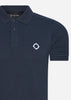 MA.Strum Polo's  SS pique polo - ink navy 