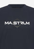 MA.Strum Longsleeve Tees  LS logo print tee - ink navy 