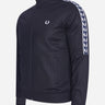 Fred Perry Vesten  Panelled taped track jacket - navy 