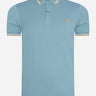 Fred Perry Polo's  Twin tipped fred perry shirt - ash blue ecru gold 