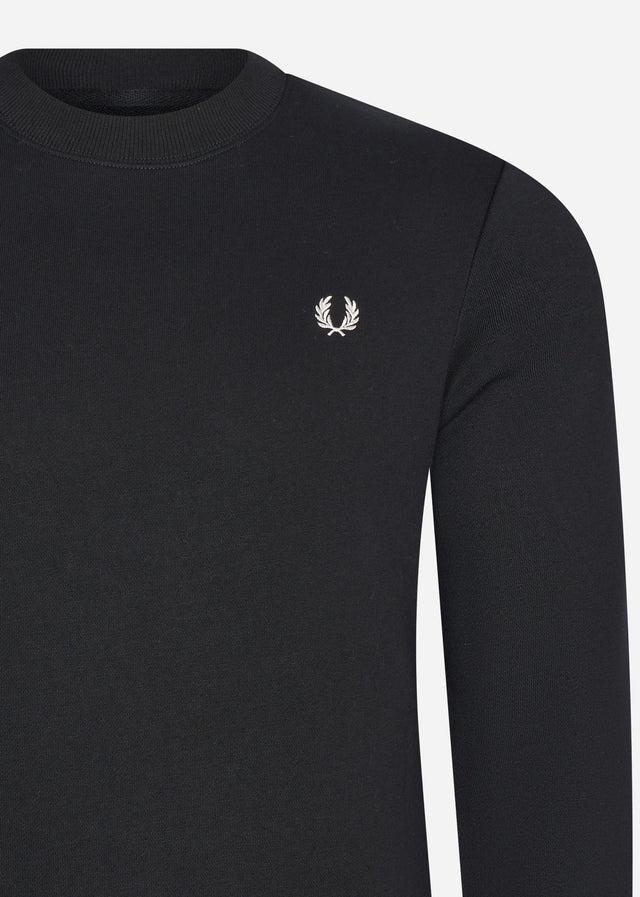 Fred Perry Pullover  Crew neck sweatshirt - black 