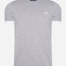 Fred Perry T-shirts  Ringer t-shirt - steel marl 