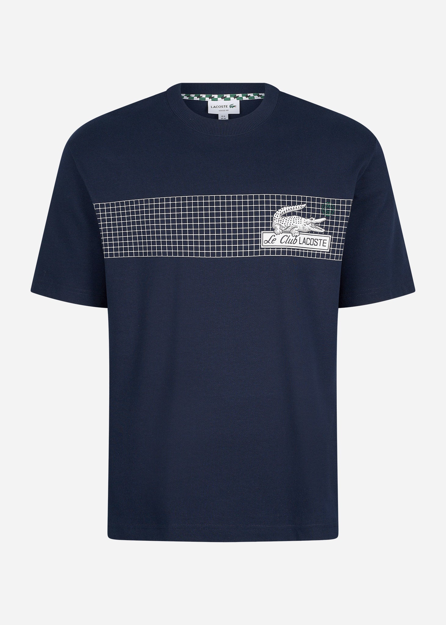 Lacoste T-shirts  Stripe t-shirt - navy blue 