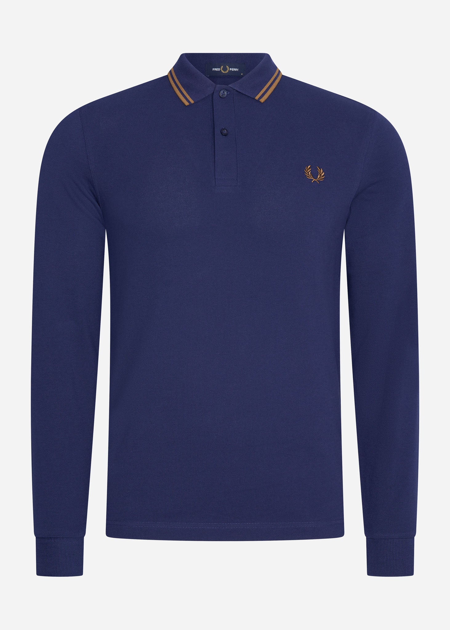 Fred Perry Longsleeve Polo's  LS twin tipped shirt - french navy 