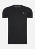 Barbour T-shirts  Tartan sports tee - black 