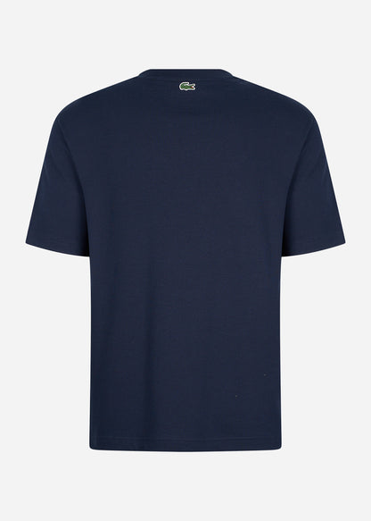 Lacoste T-shirts  Stripe t-shirt - navy blue 