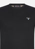 Barbour T-shirts  Tartan sports tee - black 