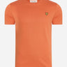Lyle & Scott T-shirts  Plain t-shirt - victory orange 