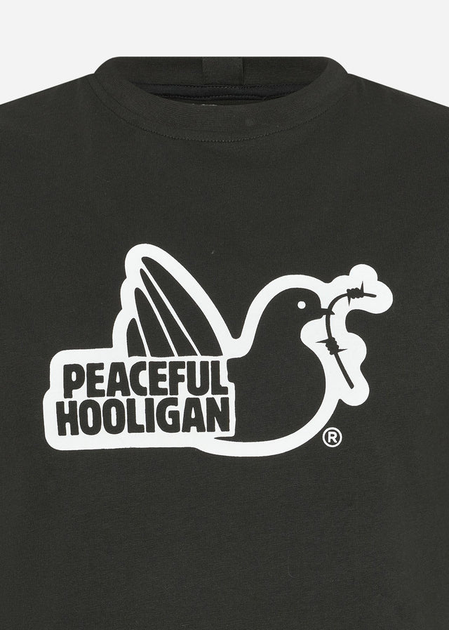 Peaceful Hooligan Pullover  Outline sweatshirt - black 