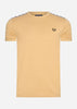 Fred Perry T-shirts  Taped ringer t-shirt - desert 