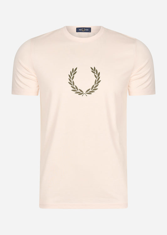 Fred Perry T-shirts  Laurel wreath graphic t-shirt - silky peach 