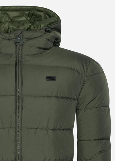 Barbour International Jassen  Court quilt - sage 