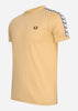 Fred Perry T-shirts  Taped ringer t-shirt - desert 