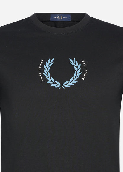 Fred Perry T-shirts  Laurel wreath t-shirt - black 