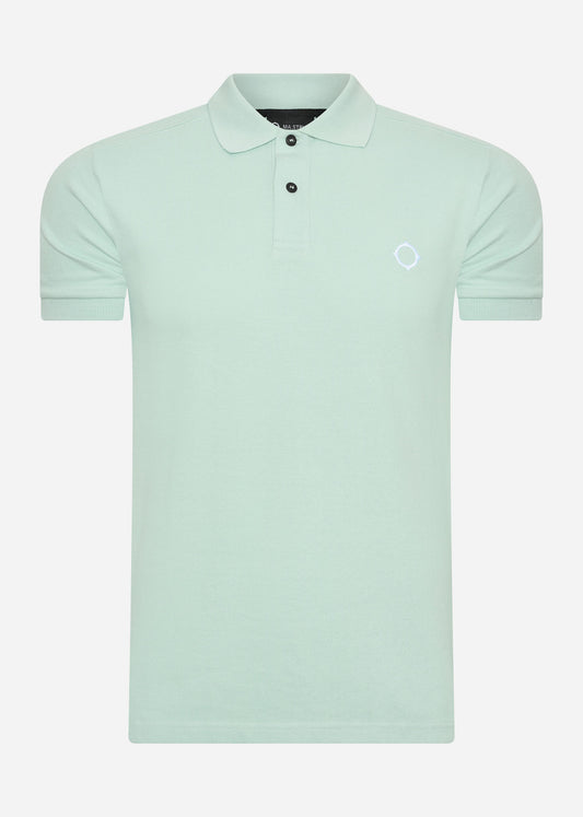 MA.Strum Polo's  SS pique polo - mist green 