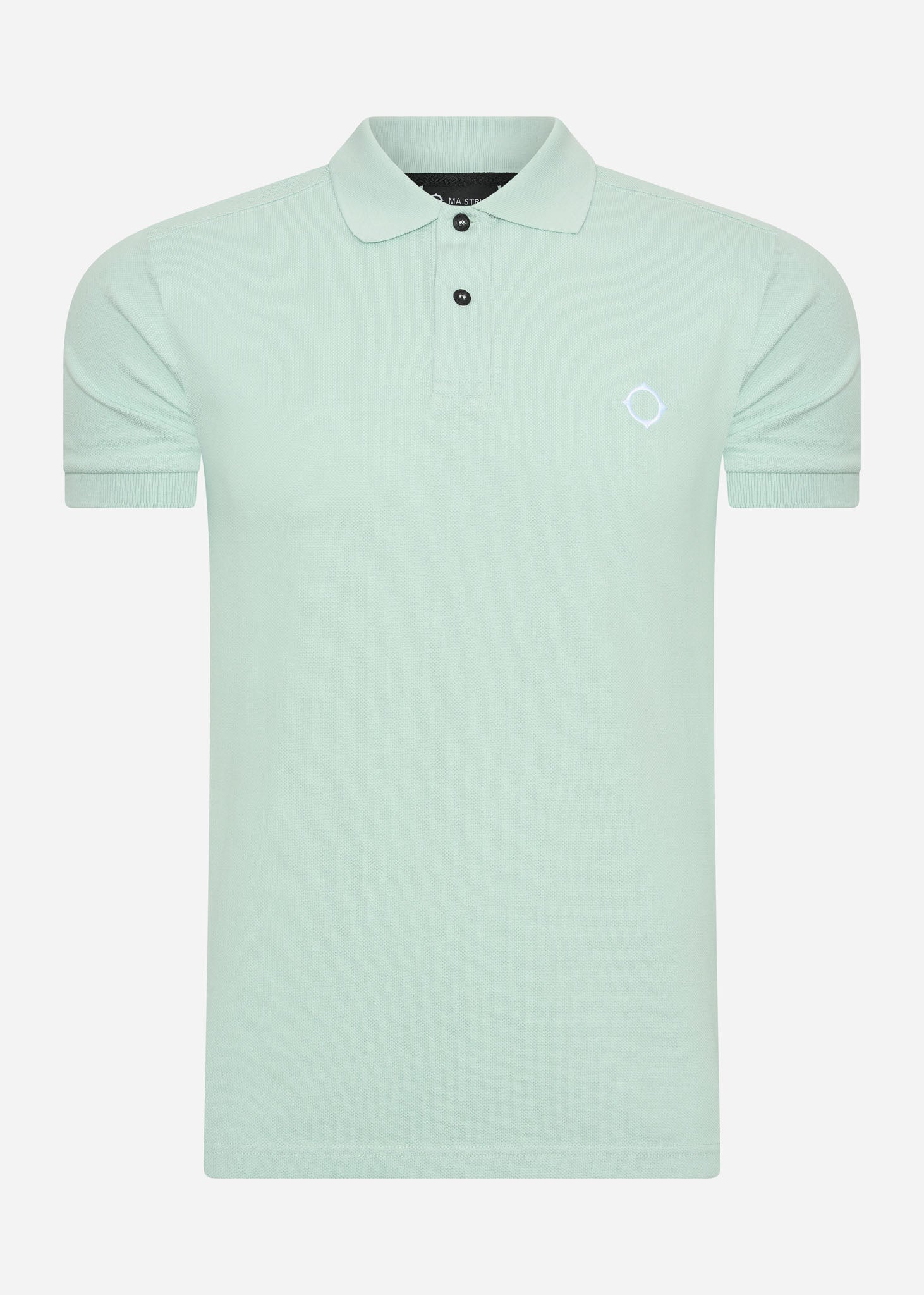 MA.Strum Polo's  SS pique polo - mist green 