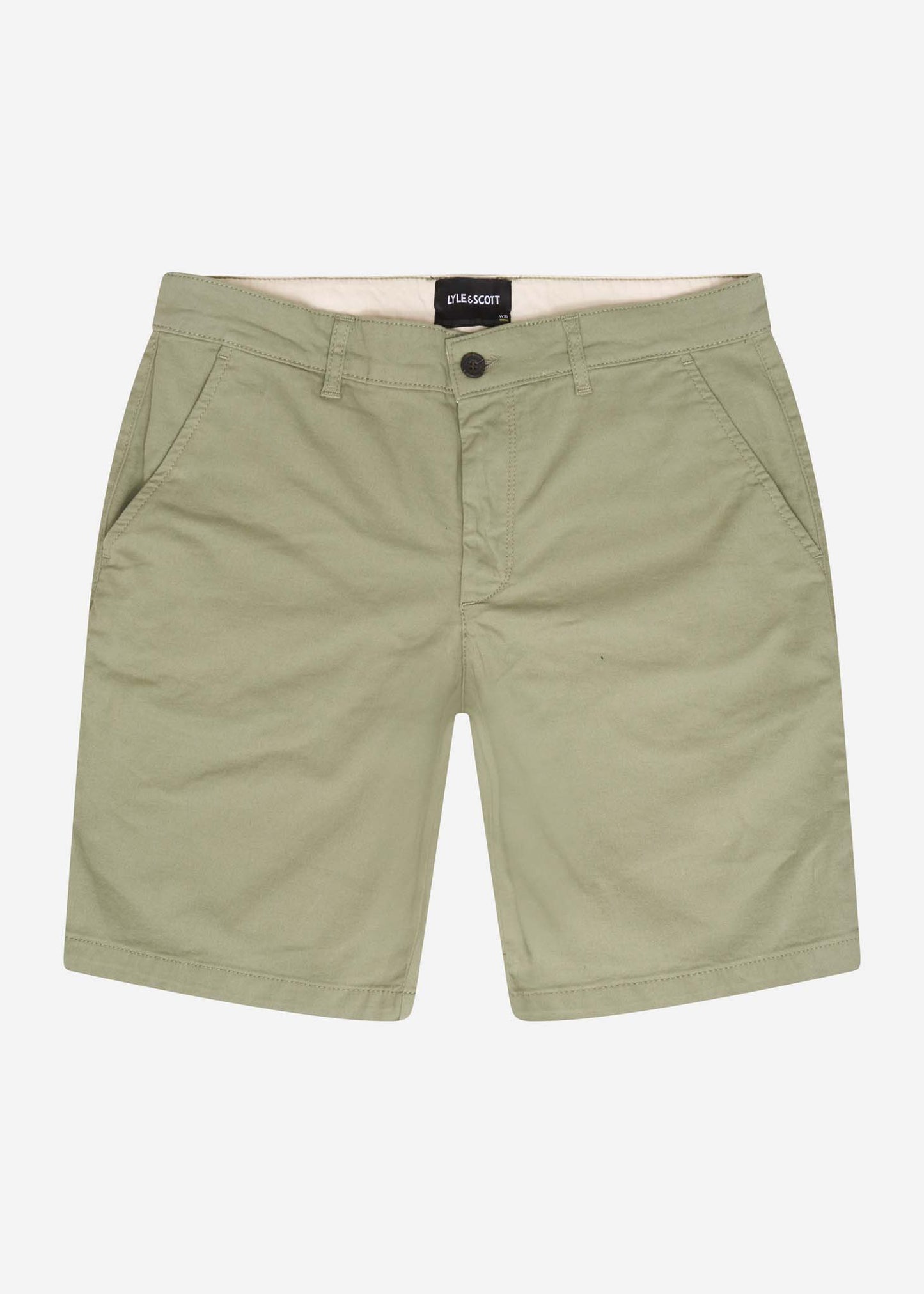 Lyle & Scott Korte Broeken  Chino short - moss 