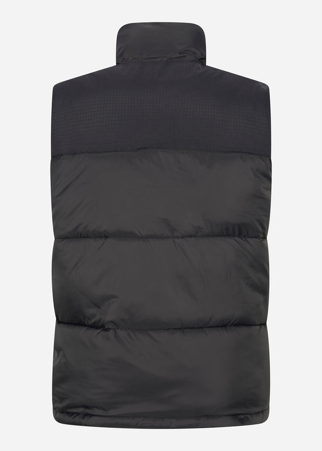 Lyle & Scott Westen  Wadded gilet - jet black 
