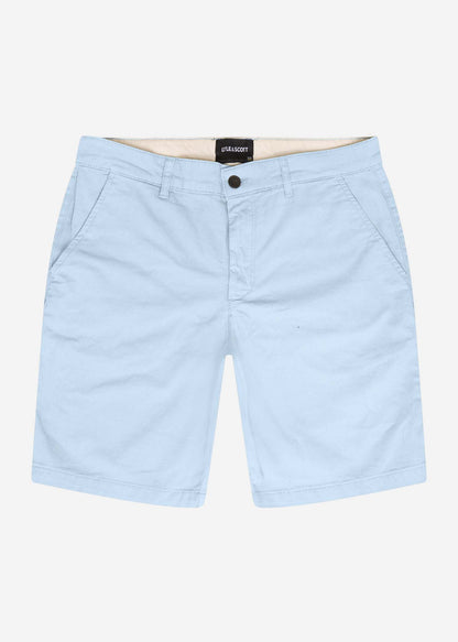 Lyle & Scott Korte Broeken  Chino short - deck blue 