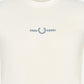 Fred Perry T-shirts  Embroidered t-shirt - snow white 