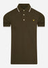 Lyle & Scott Polo's  Tipped polo shirt - olive white 