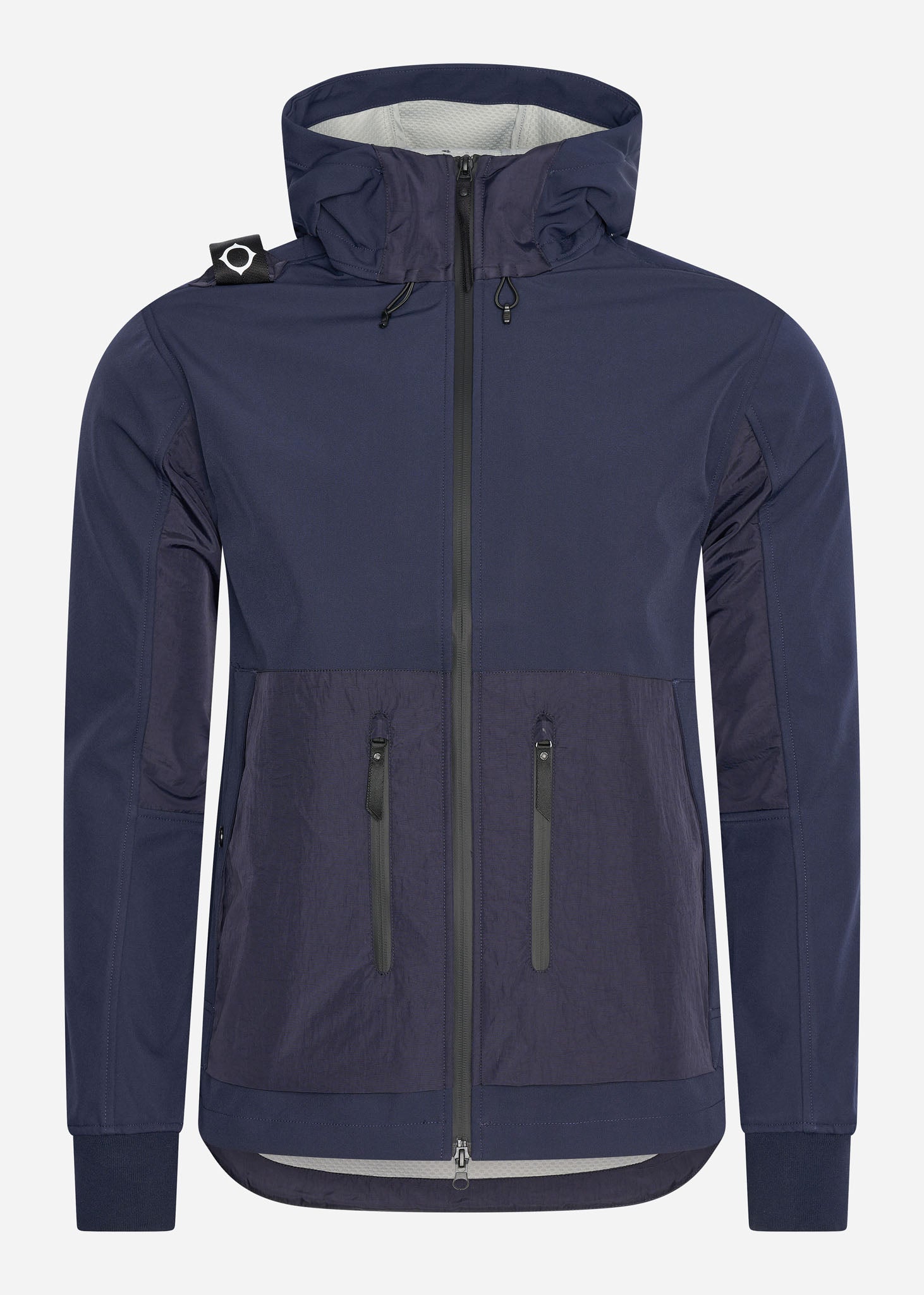 MA.Strum Jassen  Softshell hooded jacket - ink navy 