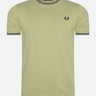 Fred Perry T-shirts  Twin tipped t-shirt - sage green 