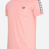 Fred Perry T-shirts  Taped ringer t-shirt - pink peach 