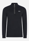 Barbour International Truien  Beaker half zip - black 