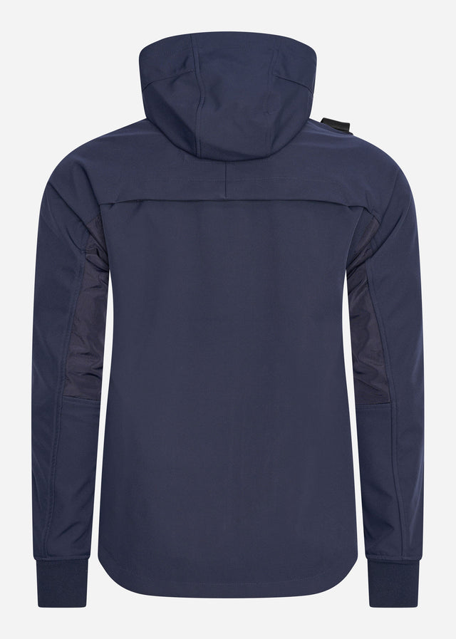 MA.Strum Jacken  Softshell hooded jacket - ink navy 