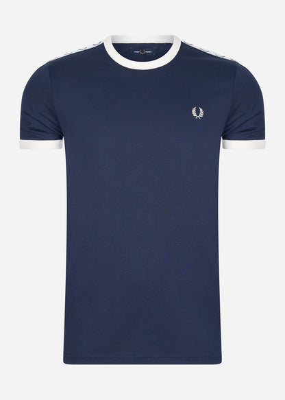 Fred Perry T-shirts  Taped ringer t-shirt - carbon blue 