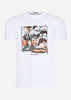 Weekend Offender T-shirts  Henry - white 