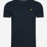 Lyle & Scott T-shirts  Crest tipped t-shirt - dark navy 