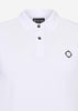 MA.Strum Polo's  SS pique polo - optic white 