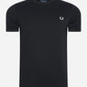 Fred Perry T-shirts  Ringer t-shirt - black 