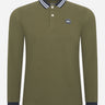 Peaceful Hooligan Longsleeve Polo's  Phantom ls polo - khaki 