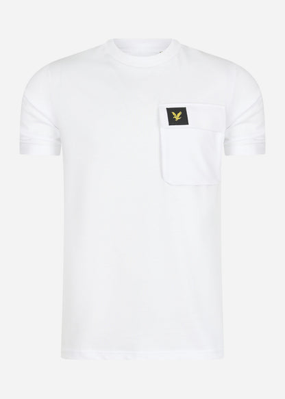 Lyle & Scott T-shirts  Pocket t-shirt - white 