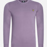 Lyle & Scott Truien  Cotton merino crew jumper - billboard purple 