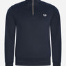 Fred Perry Truien  Half zip sweatshirt - navy 